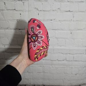 Vera Bradley Eyeglasses Sunglasses Hard Shell Case Call Me Coral Floral Pink